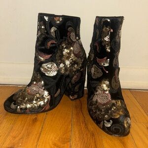 Aldo Fiery-90 Embroidered Boots